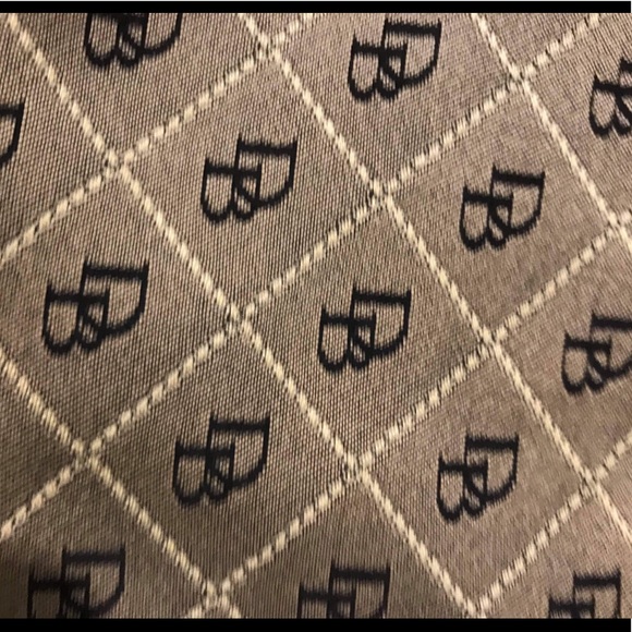 Dooney & Bourke Black Gray Cream Bag. - Picture 10 of 10